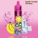 RandM Tornado 30000 puffs Disposable E Cigarettes vape 2% 5% 1.0Ω Mesh Coil  30 Flavors 30K puffs