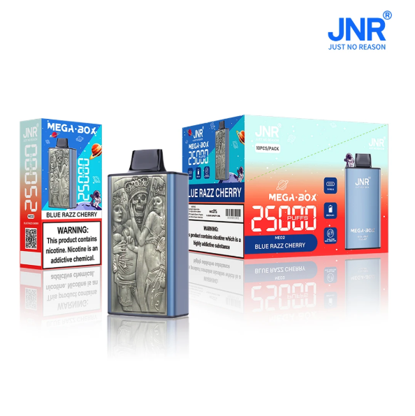 JNR Mega Box 25000 puffs Disposable E Cigarettes vape  850mah 2% 5%  20 Flavors 25K puffs