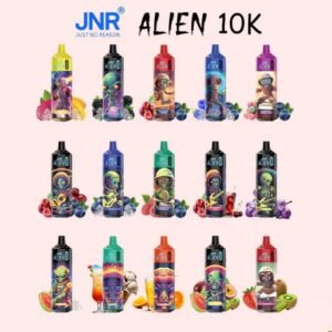 JNR Alien 10000 puffs Disposable E Cigarettes vape  850mah 2% 5%  48 Flavors 10K puffs