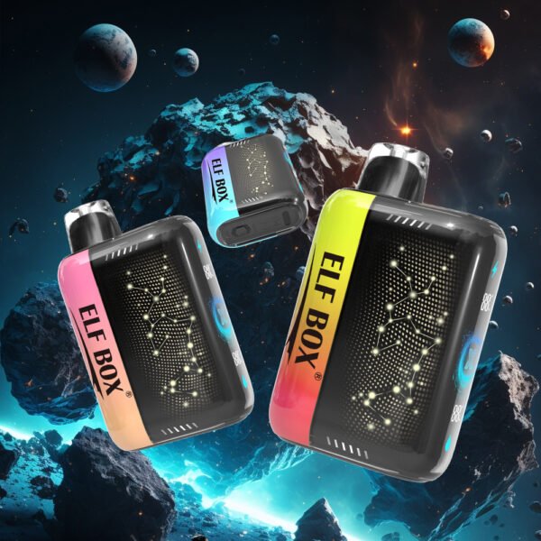 1000-场景-05 ELF BOX PULSE X 25K puffs Disposable E Cigarettes vape 650mah 0/2/3/5% 10 Flavors 25000 puffs