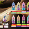 VOPK-Tripe 3in1 60000 puffs Disposable E Cigarettes vape Three flavors 650mah 2% 10 Flavors 60K puffs