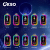 1748843445820 OKSO Magic mirror 50k puffs Disposable E Cigarettes vape 850mah 0/2/3/5% 10 Flavors 50000 puffs