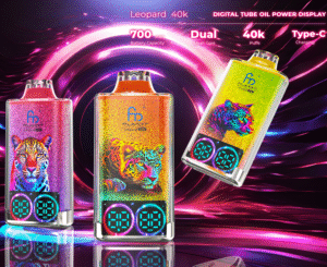 Fumot Leopard 40K puffs Disposable E Cigarettes vape 700mah Dual Mesh 40000 puffs