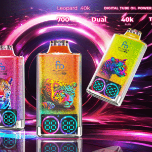 Fumot Leopard 40K puffs Disposable E Cigarettes vape 700mah Dual Mesh 40000 puffs
