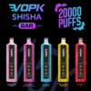 VOPK-SHISHA Bar 20K puffs Disposable E Cigarettes vape 850mah 28ML 2% 10 Flavors 20000 puffs