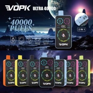 VOPK ULTRA 40k puffs Disposable E Cigarettes vape 650mah Double flavor 2% 10 Flavors 40K puffs