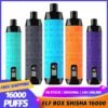 6 ELF BOX SHISHA 16000 puffs Disposable E Cigarettes vape 600mah 0/2/3/5% 12 Flavors 16K puffs