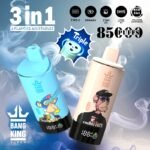 Bang king 85K 3in1 85K puffs Disposable E Cigarettes vape 600mah 21x3ml 0/2/3/5% 16 Flavors 85000 puffs
