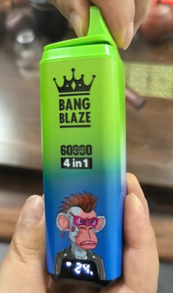 Bang Blaze 60K 4in1 flavors 60000 puffs Disposable E Cigarettes vape 650mah 0/2/3/5% 12 Flavors