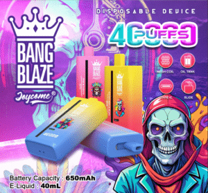 Bang Blaze 40K puffs Disposable E Cigarettes vape Double flavor 650mah 0/2/3/5% 32 Flavors 40000 puffs