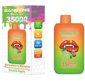 Bang king 35K puffs Disposable E Cigarettes vape Double flavor 650mah 0/2/3/5% 12 Flavors 35000 puffs