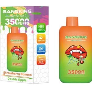 Bang king 35K puffs Disposable E Cigarettes vape Double flavor 650mah 0/2/3/5% 12 Flavors 35000 puffs