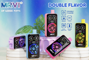 MRVI DF 40000 puffs Disposable E Cigarettes vape 850mah Double Flavors 2/5%  40ml 40K puffs