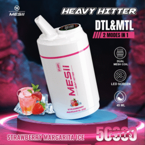 MesII Shisha Heavy Hitter 50k puffs Disposable E Cigarettes vape 0.2%  12 Flavors 50000 puffs