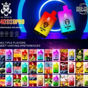 Bang king 40000 puffs Disposable E Cigarettes vape Double flavor 650mah 0/2/3/5% 12 Flavors 40K puffs