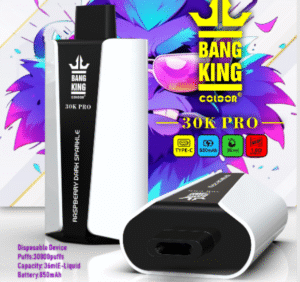 Bang king 30K Pro 30Kpuffs Disposable E Cigarettes vape 850mah 0/2/3/5% 12 Flavors 30000 puffs