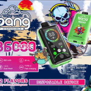 Bang 36K puffs Disposable E Cigarettes vape 850mah 36ml 0/2/3/5% 12 Flavors 36000 puffs