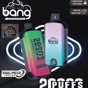 Bang 20000 puffs Disposable E Cigarettes vape 28ml 1000mah 0/2/3/5% 20K puffs