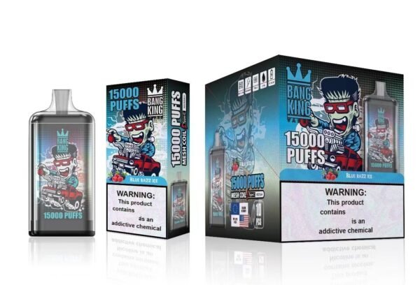 Bang king 15K Disposable E Cigarettes vape 550mah 25ml 0/2/3/5% 1.0ohm 15K puffs