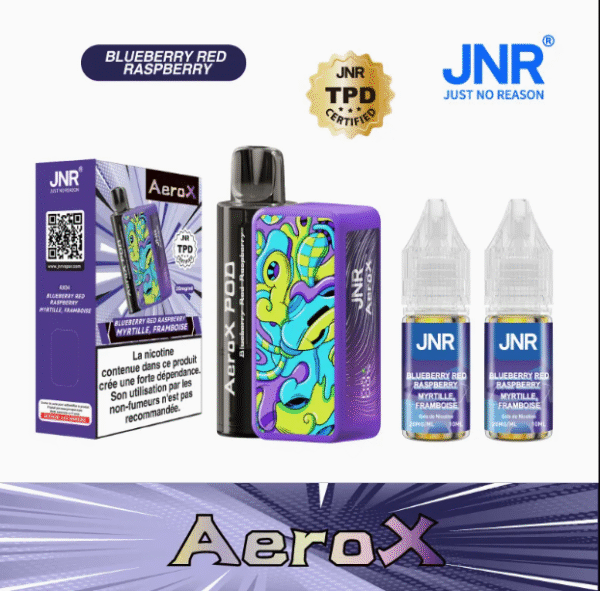 1752297631633 JNR AeroX 32K puffs Kit 2x10ml E-liquid Disposable E Cigarettes vape 850mah 28ml 14 Flavors 32000 puffs
