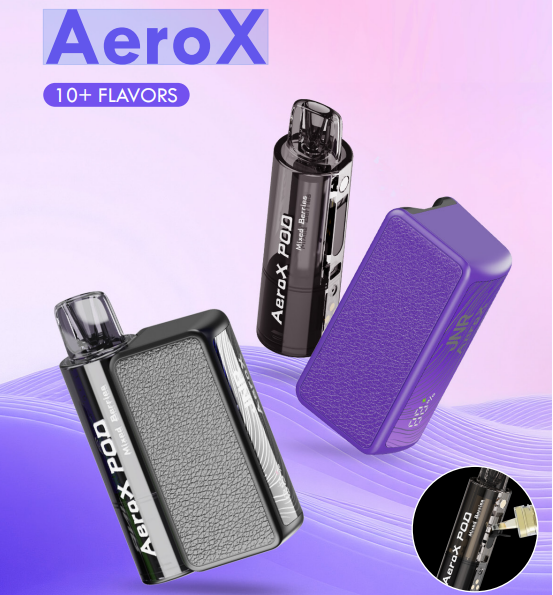 1752297776773 JNR AeroX 32K puffs Kit 2x10ml E-liquid Disposable E Cigarettes vape 850mah 28ml 14 Flavors 32000 puffs