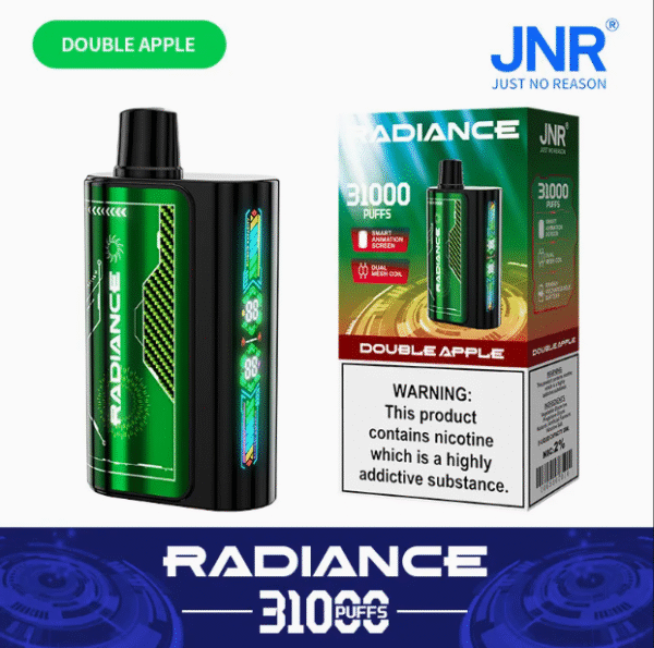 1752297949098 JNR Radiance 31000 puffs Disposable E Cigarettes vape 950mah 28ml 15 Flavors 31k puffs