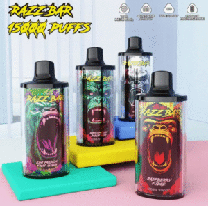 Razz Bar 15000 puffs EU warehouse Ship Disposable E Cigarettes vape 650mah 16 Flavors 15K puffs