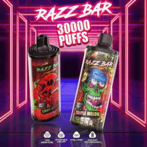 Razz Bar 30000 puffs EU warehouse Ship Disposable E Cigarettes vape 650mah 16 Flavors 30K puffs