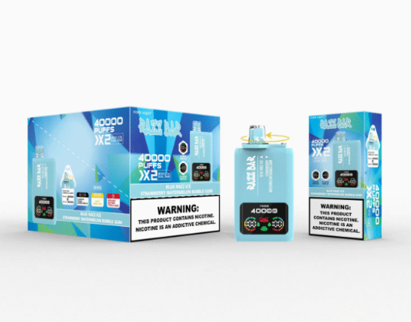 1752303191164 Razz Bar 40000 puffs EU warehouse Ship Disposable E Cigarettes vape 650mah Double Flavors 40K puffs