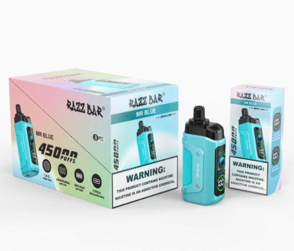 1752303611215 Razz Bar 45000 puffs Disposable E Cigarettes vape 650mah 10 Flavors 45K puffs