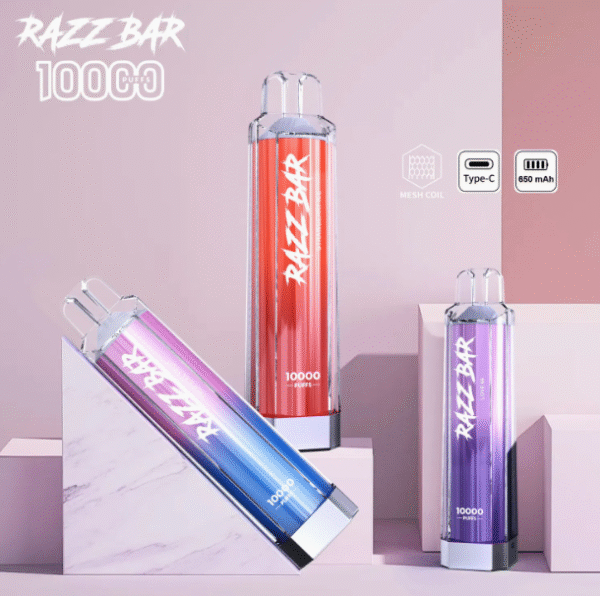 1752303852702 Razz Bar crystal 10000 puffs EU warehouse Ship Disposable E Cigarettes vape 650mah 16 Flavors 10K puffs
