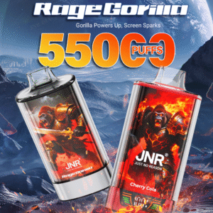 JNR Rage Gorilla 55k puffs Disposable E Cigarettes vape 950mah 42ml 20 Flavors 55000 puffs