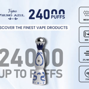 HUMO AZUL 24000 puffs Disposable E Cigarettes vape 12 Flavors 24K puffs